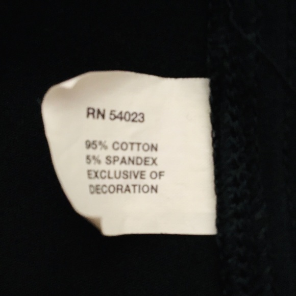 🙃Gap Unisex Quarter Zip Black Activewear Top Size Large - Picture 5 of 6